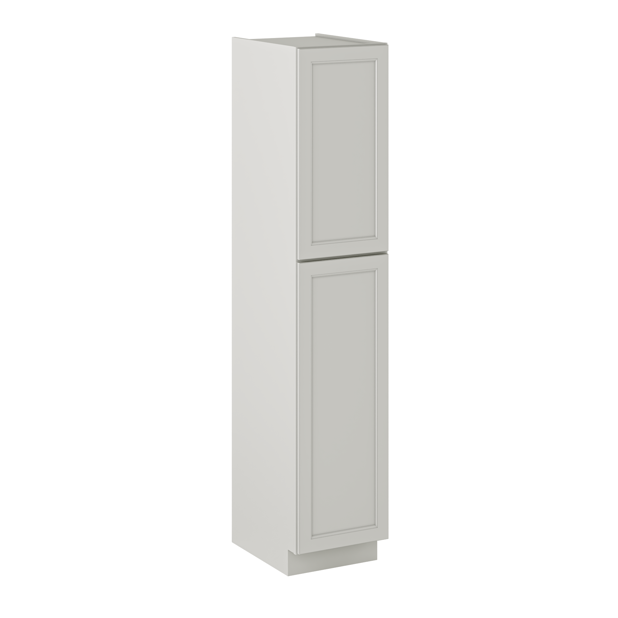 Utility Kitchen Cabinet U1890 Milan Pearl 18 in. width 90 in. height 24 in. depth