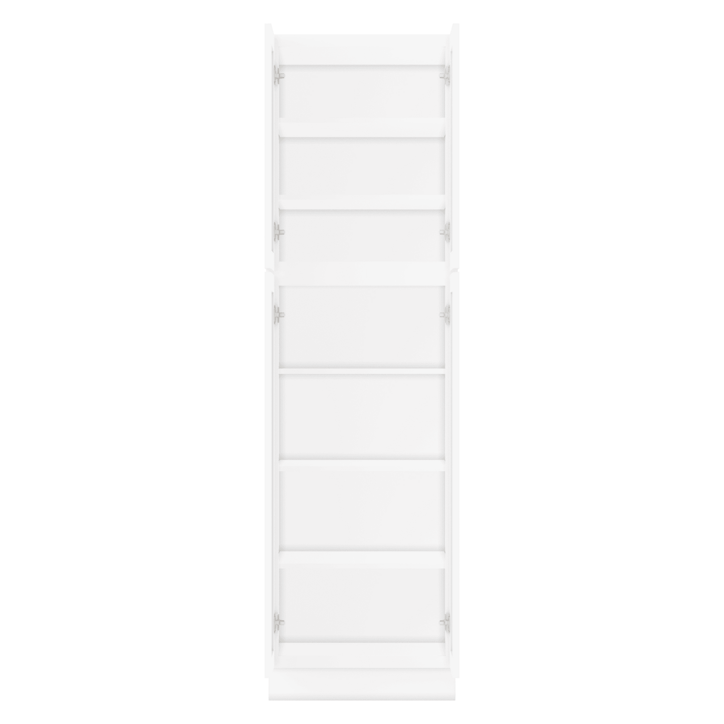 Utility Kitchen Cabinet U2484 Alpina White LessCare 24 in. width 84 in. height 24 in. depth