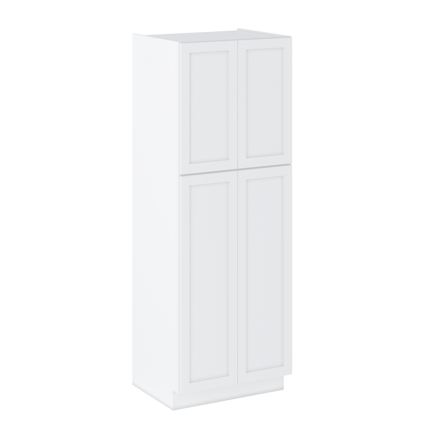 30”W x 84”H x 24”D Utility Kitchen Cabinet - Alpina White