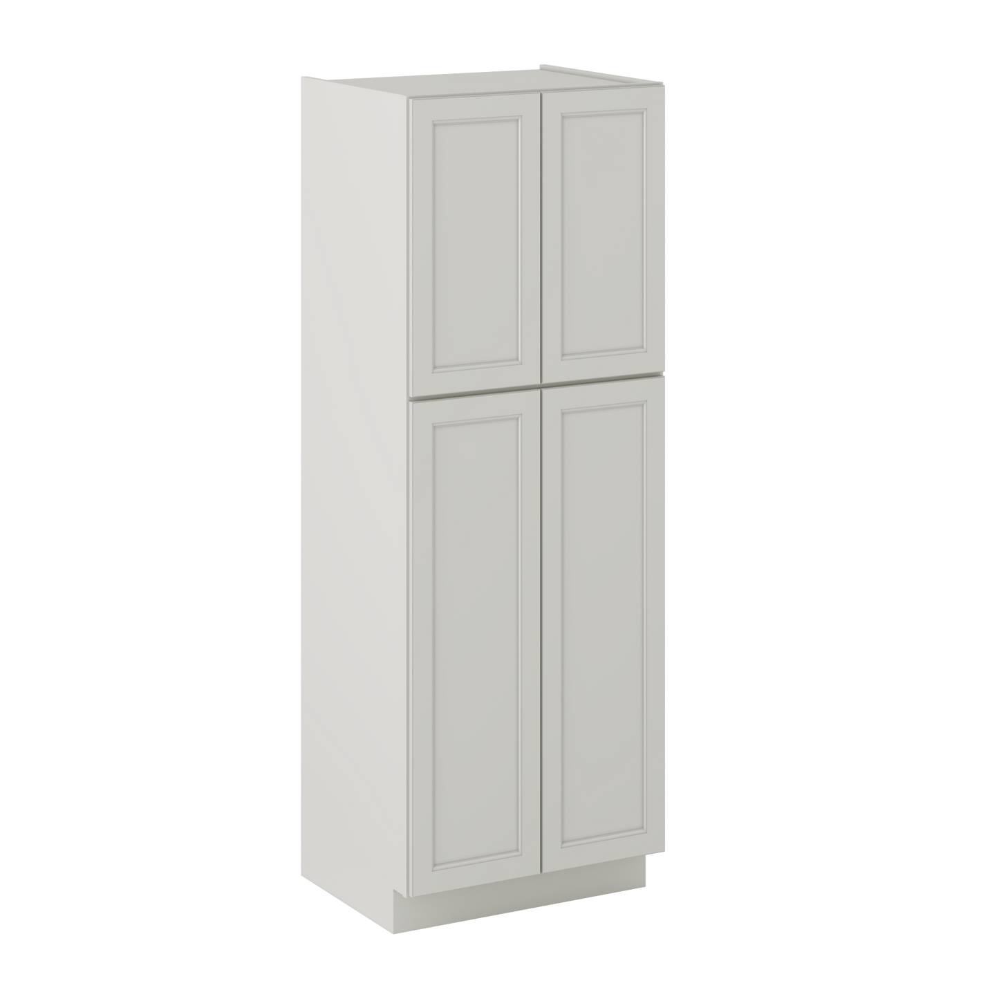 30”W x 84”H x 24”D Utility Kitchen Cabinet - Milan Pearl