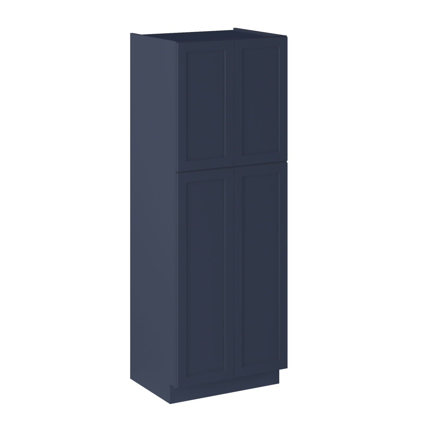 30”W x 84”H x 24”D Utility Kitchen Cabinet - Danbury Blue