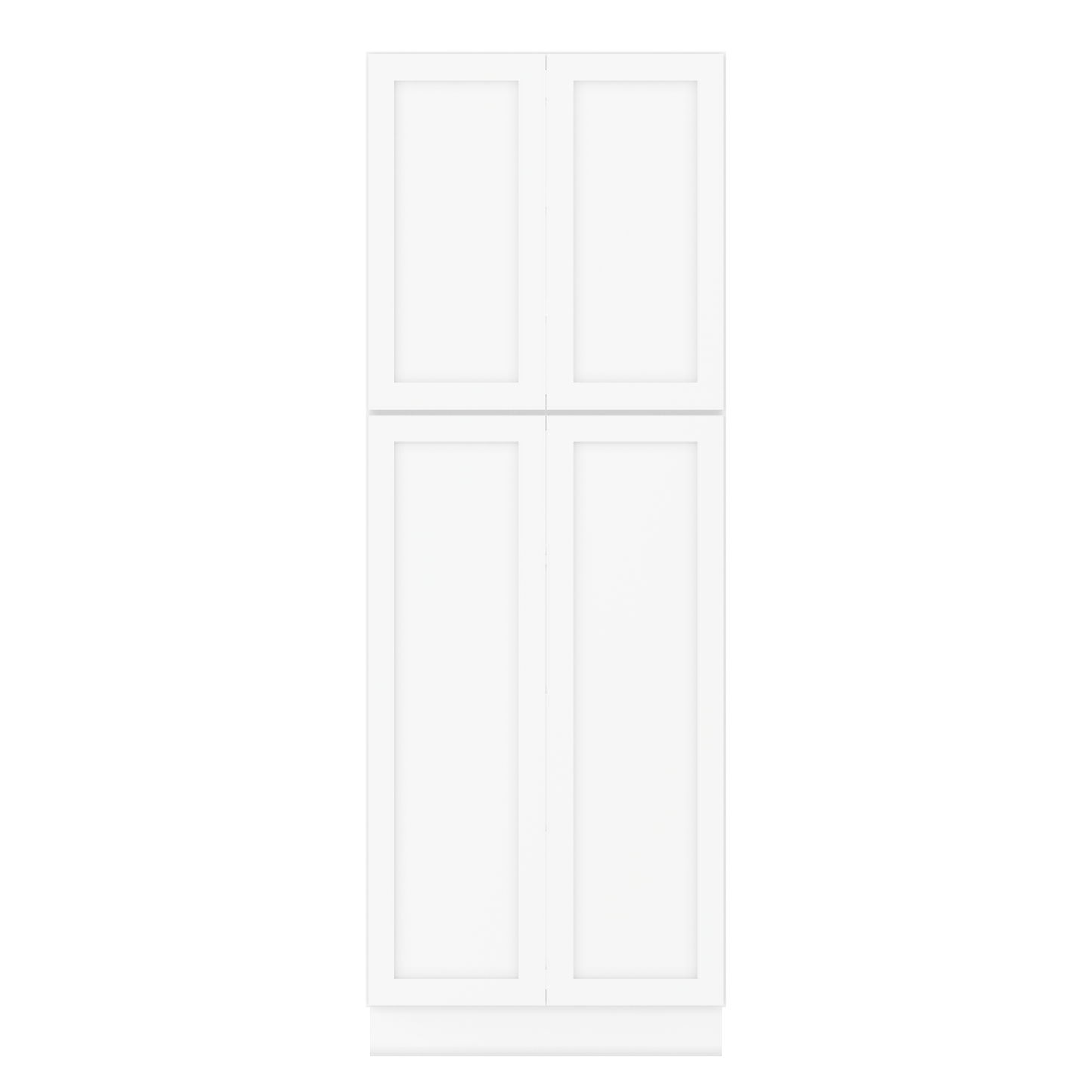 30”W x 84”H x 24”D Utility Kitchen Cabinet - Alpina White