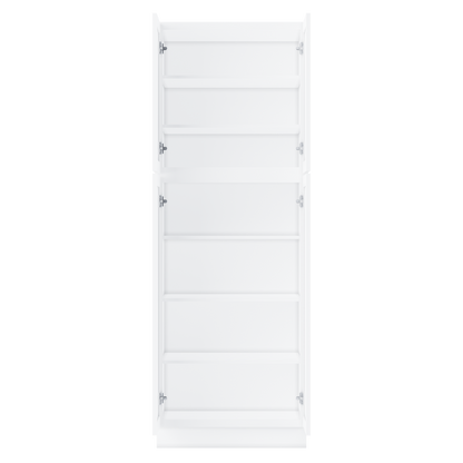 30”W x 84”H x 24”D Utility Kitchen Cabinet - Alpina White