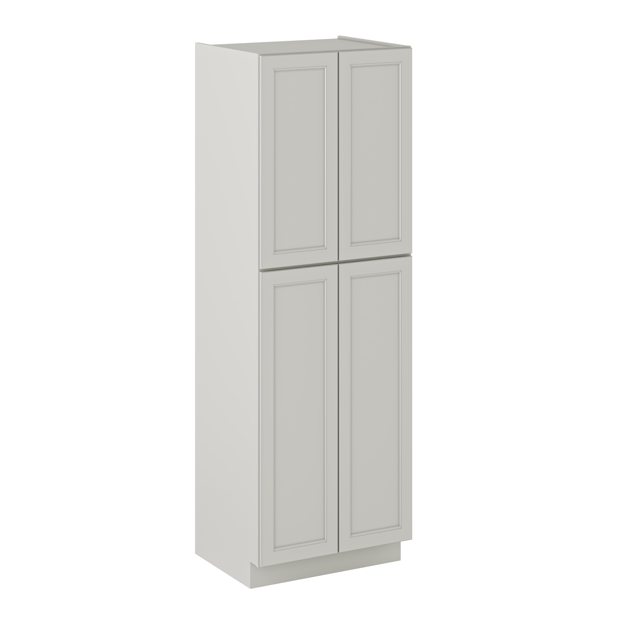 30”W x 90”H x 24”D Utility Kitchen Cabinet - Milan Pearl