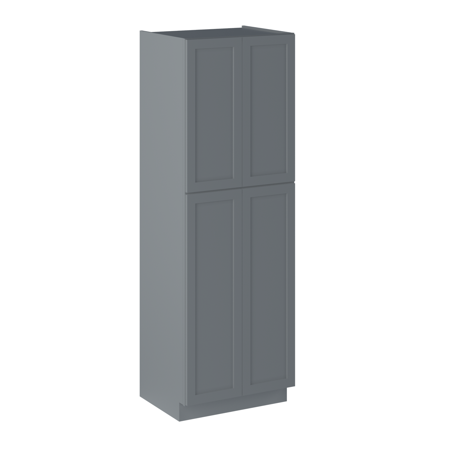 30”W x 90”H x 24”D Utility Kitchen Cabinet - Colonial Gray