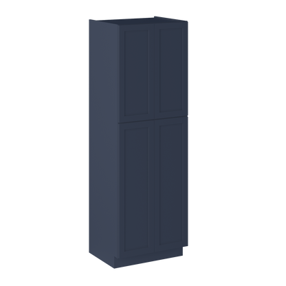 30”W x 90”H x 24”D Utility Kitchen Cabinet - Danbury Blue