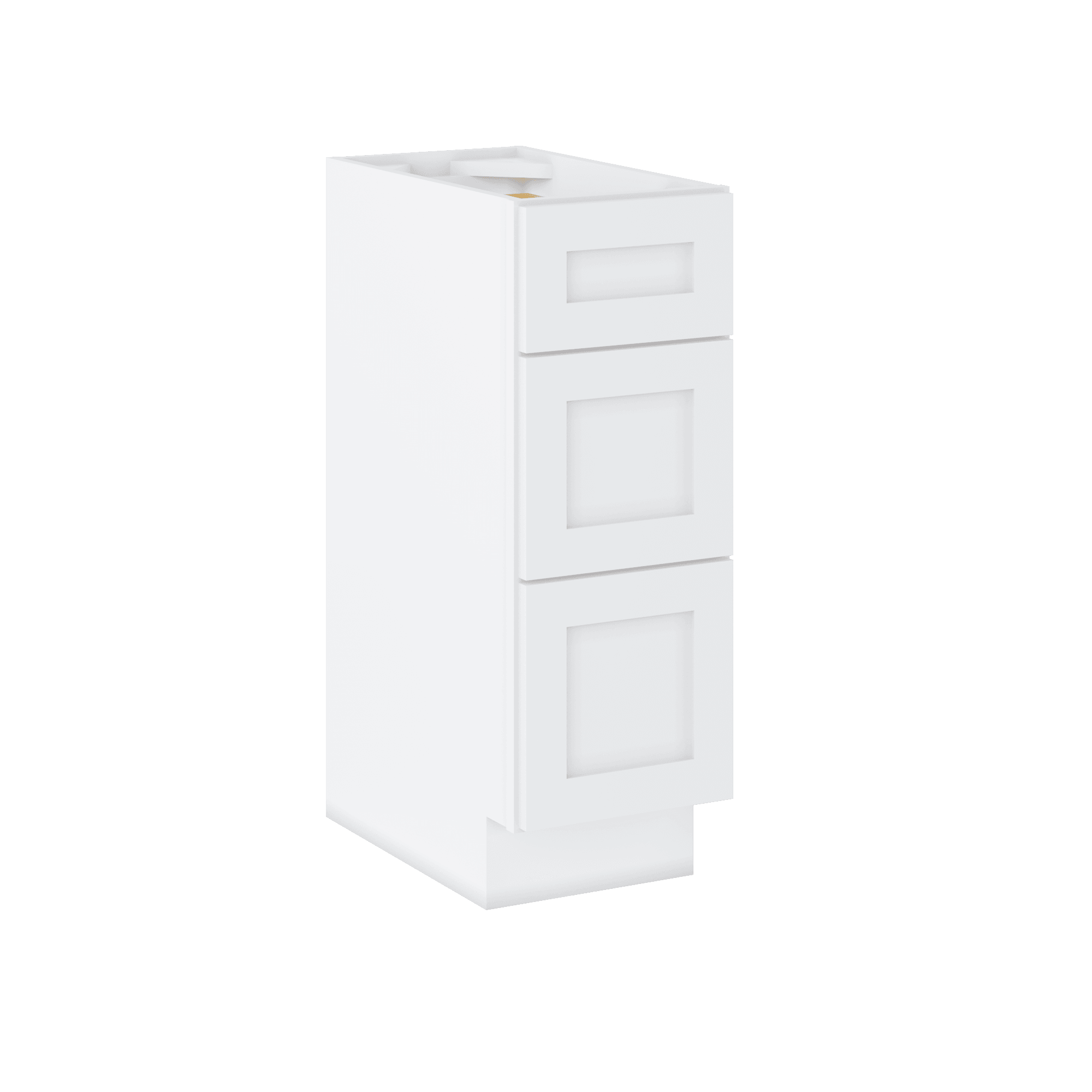 Vanity Drawer Base Cabinet VDB1221345 Alpina White LessCare 12 in. width 34.5 in. height 21 in. depth