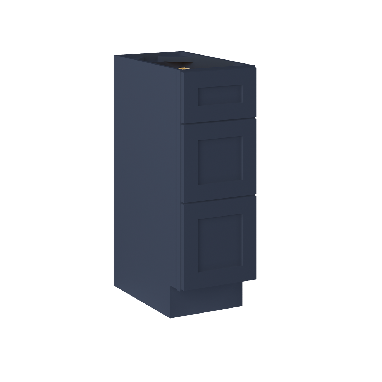 Vanity Drawer Base Cabinet VDB1221345 Danbury Blue LessCare 12 in. width 34.5 in. height 21 in. depth