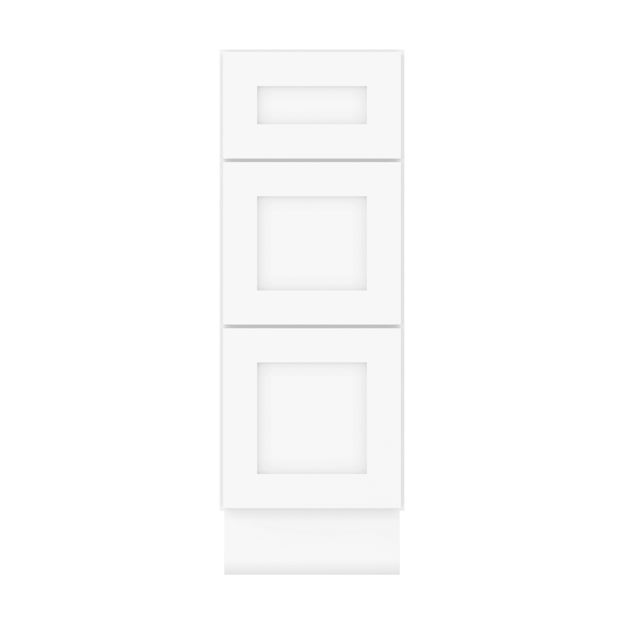 Vanity Drawer Base Cabinet VDB1221345 Alpina White LessCare 12 in. width 34.5 in. height 21 in. depth