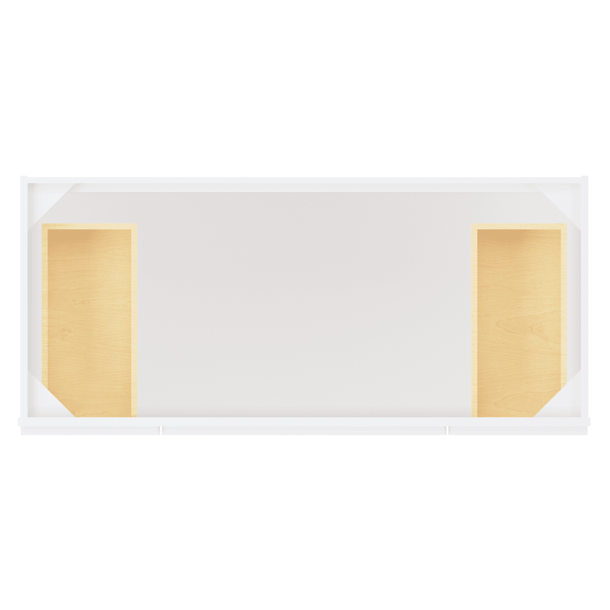 48 W x 21 D x 34.5 H Vanity Sink Base Cabinet - Alpina White