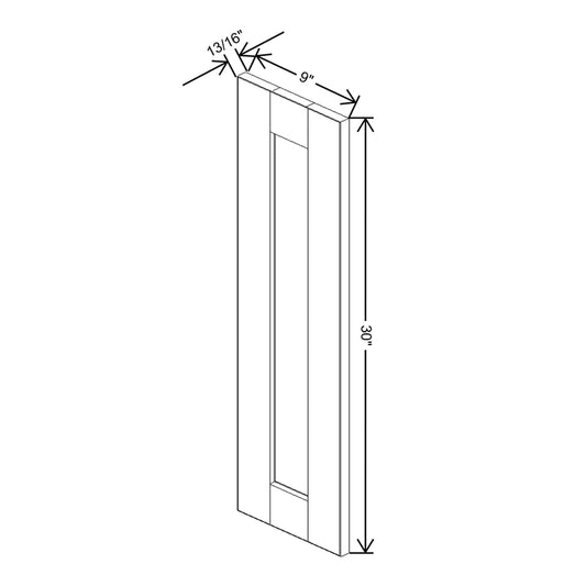 J&K Java Coffee S1 Dummy Door Panel 09" W x 30" H