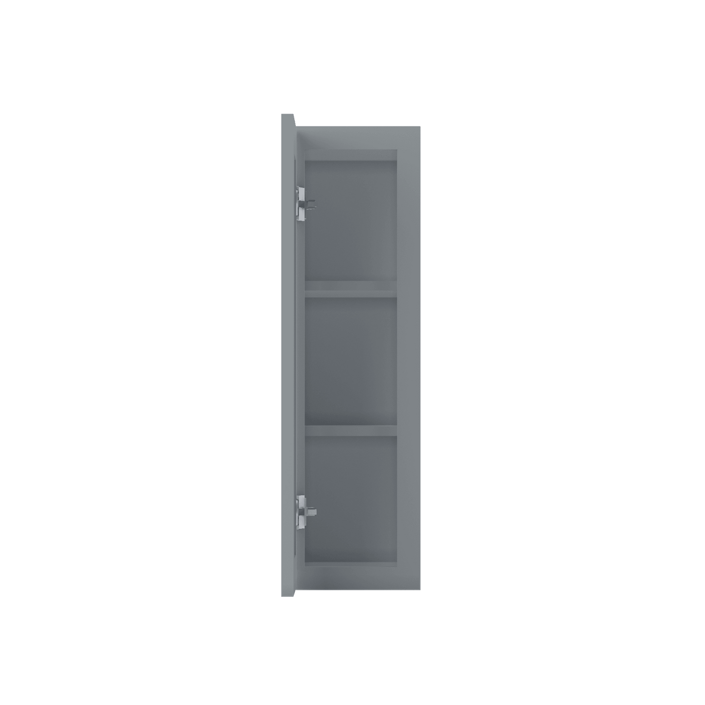 Wall Kitchen Cabinet W0930 Colonial Gray LessCare 9 in. width 30 in. height 12 in. depth