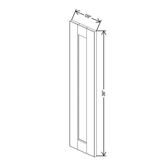 J&K Java Coffee S1 Dummy Door Panel 09" W x 36" H
