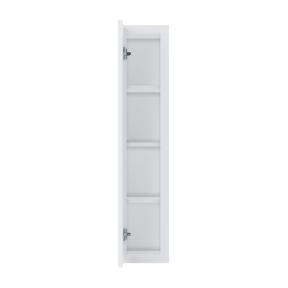 Wall Kitchen Cabinet W0942 Alpina White LessCare 9 in. width 42 in. height 12 in. depth