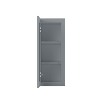 Wall Kitchen Cabinet W1230 Colonial Gray LessCare 12 in. width 30 in. height 12 in. depth