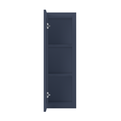 Wall Kitchen Cabinet W1236 Danbury Blue LessCare 12 in. width 36 in. height 12 in. depth