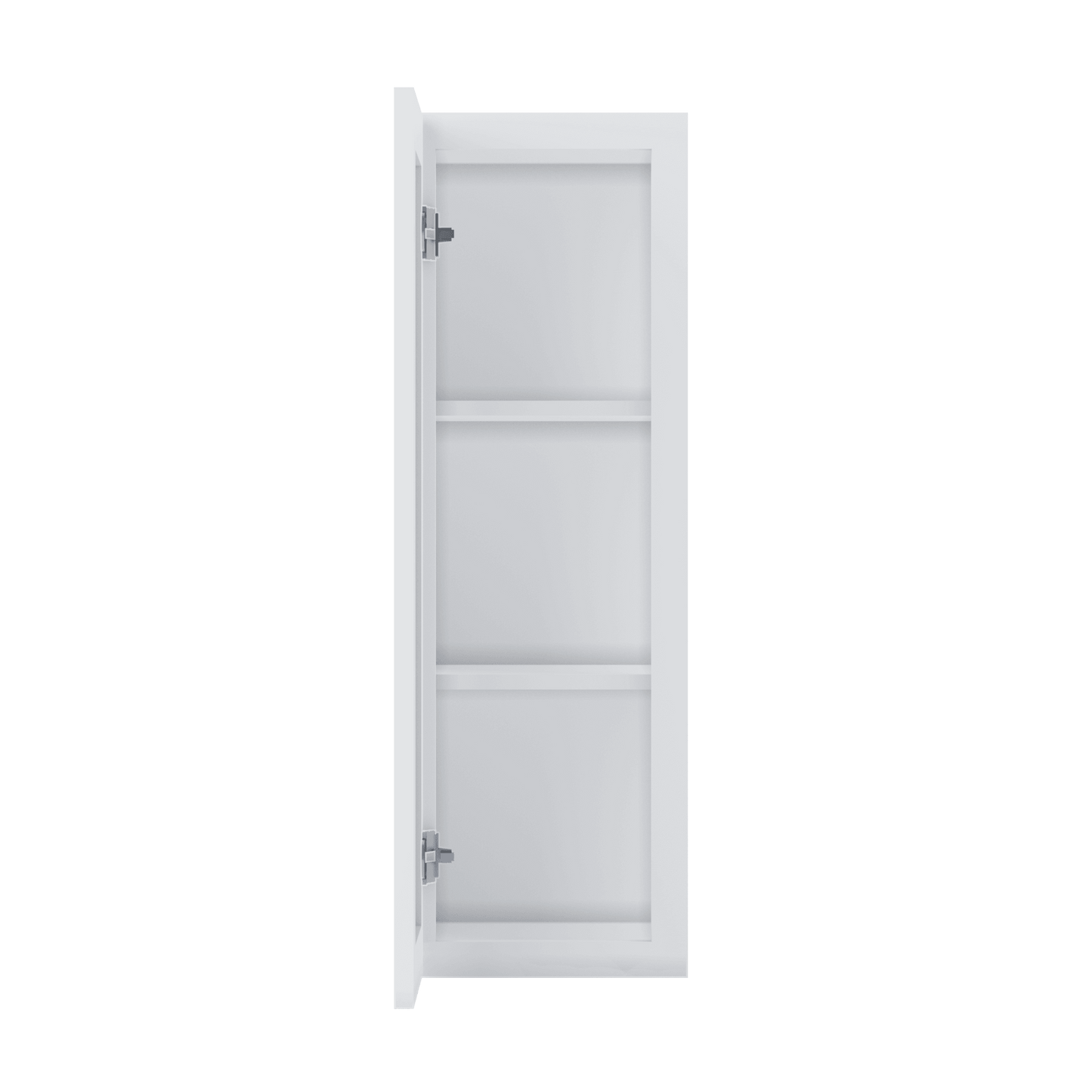 Wall Kitchen Cabinet W1236 Alpina White LessCare 12 in. width 36 in. height 12 in. depth