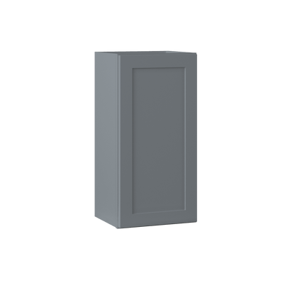 Wall Kitchen Cabinet W1530 Colonial Gray LessCare 15 in. width 30 in. height 12 in. depth