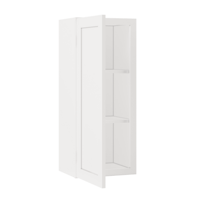 Wall Kitchen Cabinet W1536 Alpina White LessCare 15 in. width 36 in. height 12 in. depth