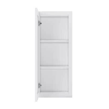 Wall Kitchen Cabinet W1536 Alpina White LessCare 15 in. width 36 in. height 12 in. depth