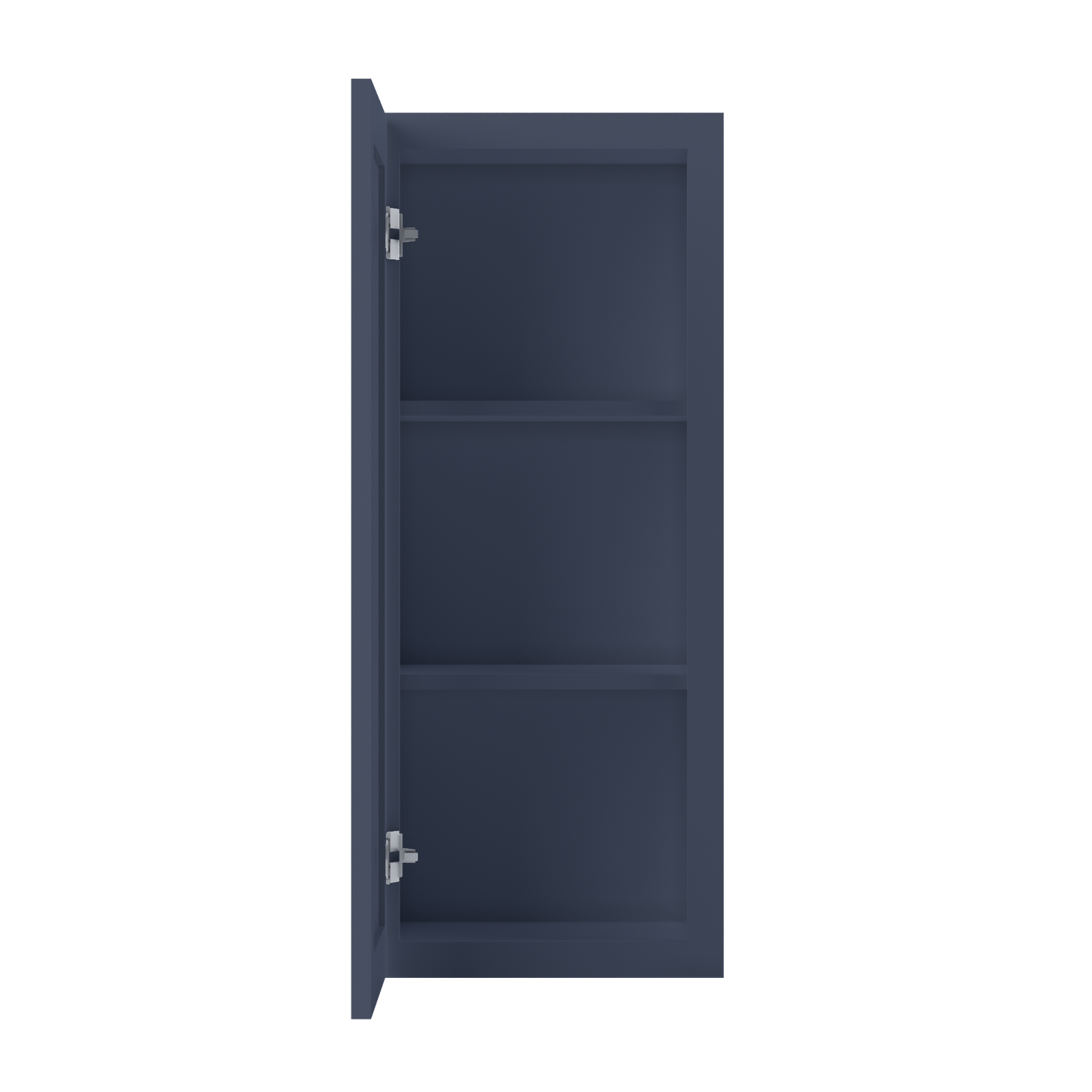 Wall Kitchen Cabinet W1536 Danbury Blue LessCare 15 in. width 36 in. height 12 in. depth