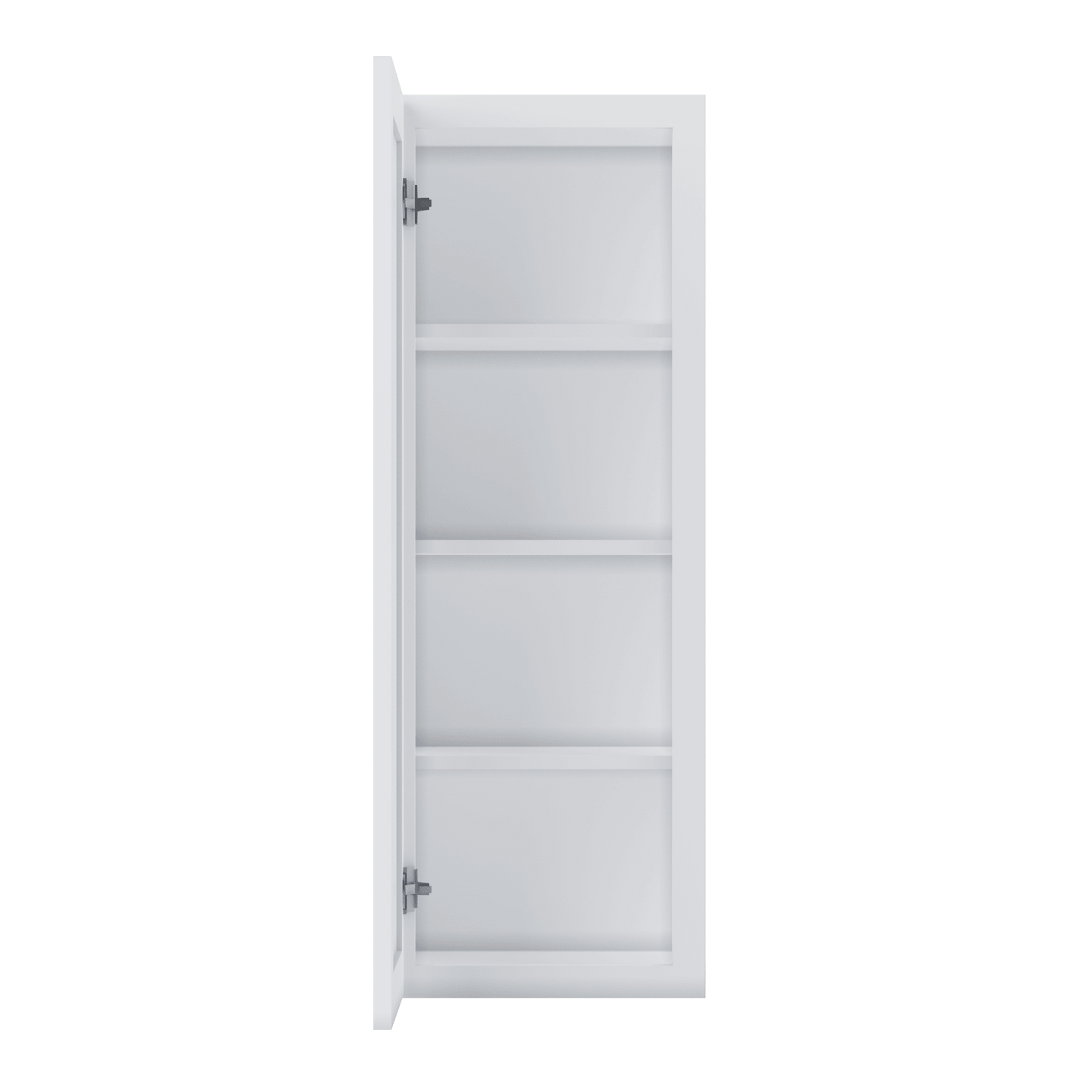 Wall Kitchen Cabinet W1542 Alpina White LessCare 15 in. width 42 in. height 12 in. depth