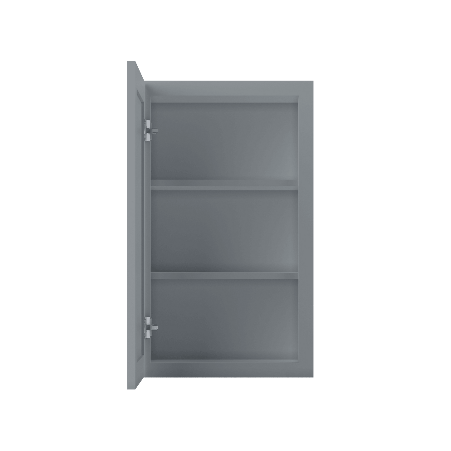 Wall Kitchen Cabinet W1830 Colonial Gray LessCare 18 in. width 30 in. height 12 in. depth