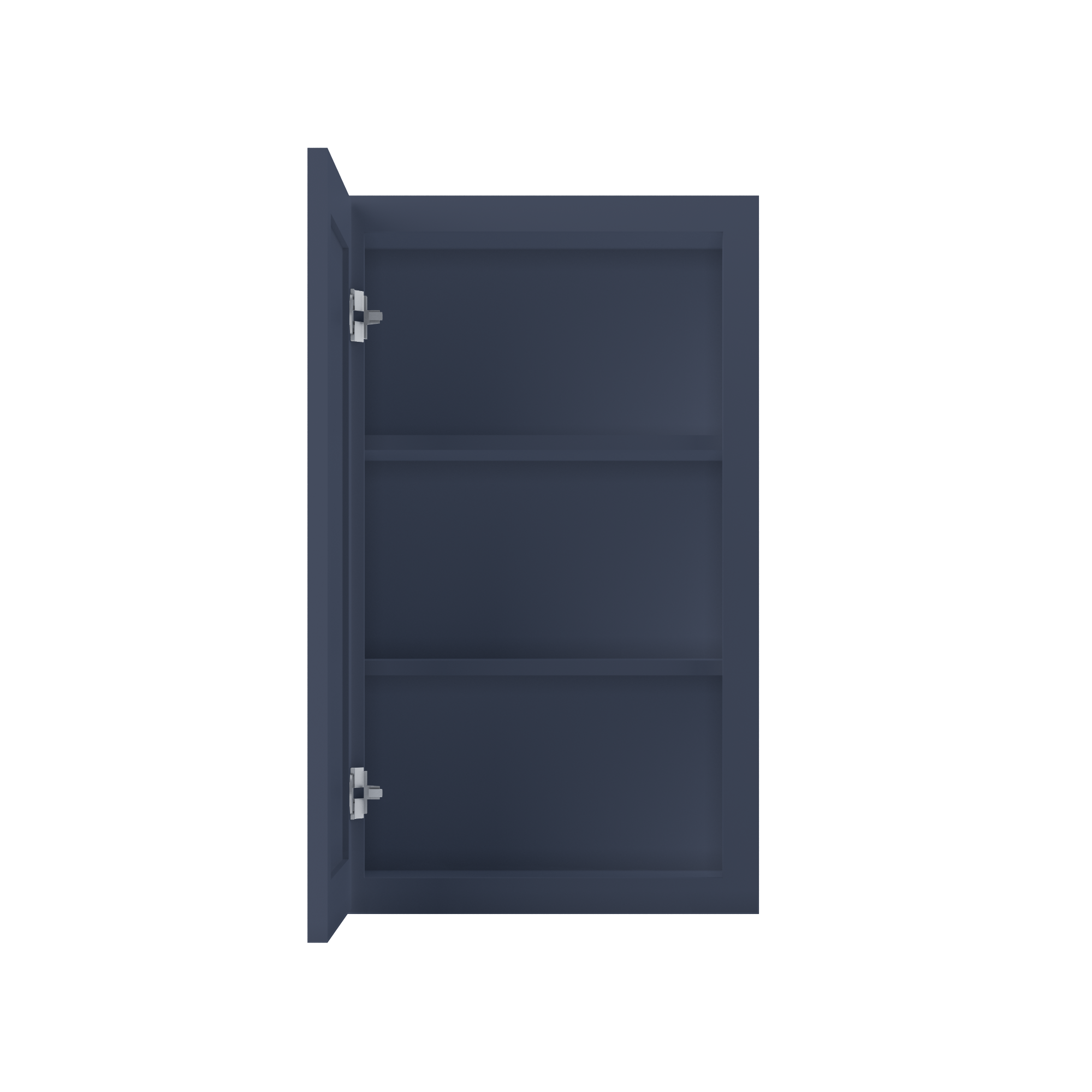 Wall Kitchen Cabinet W1830 Danbury Blue LessCare 18 in. width 30 in. height 12 in. depth