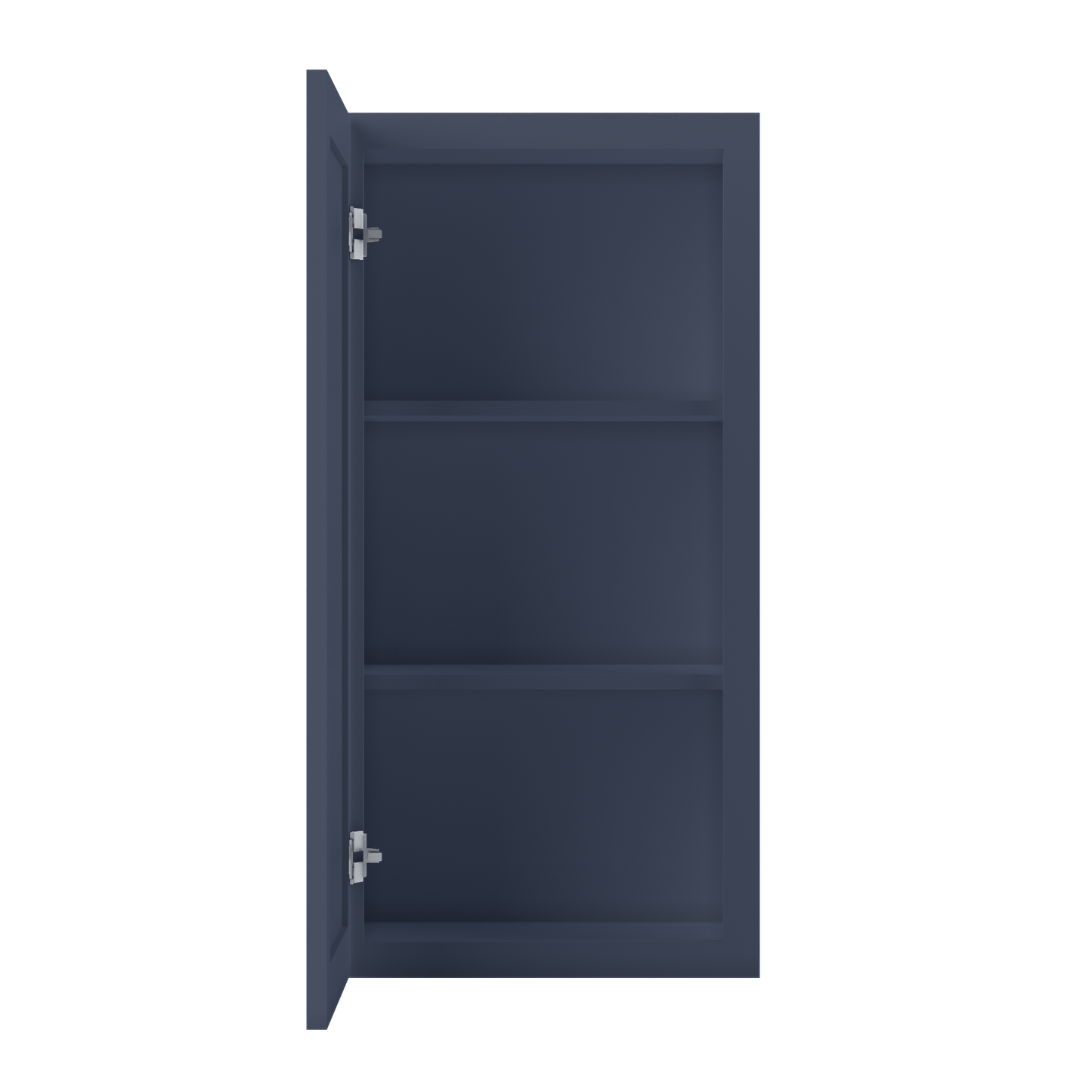 Wall Kitchen Cabinet W1836 Danbury Blue LessCare 18 in. width 36 in. height 12 in. depth