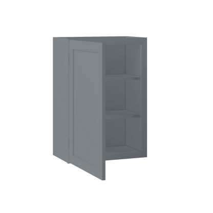 Wall Kitchen Cabinet W2130 Colonial Gray LessCare 21 in. width 30 in. height 12 in. depth