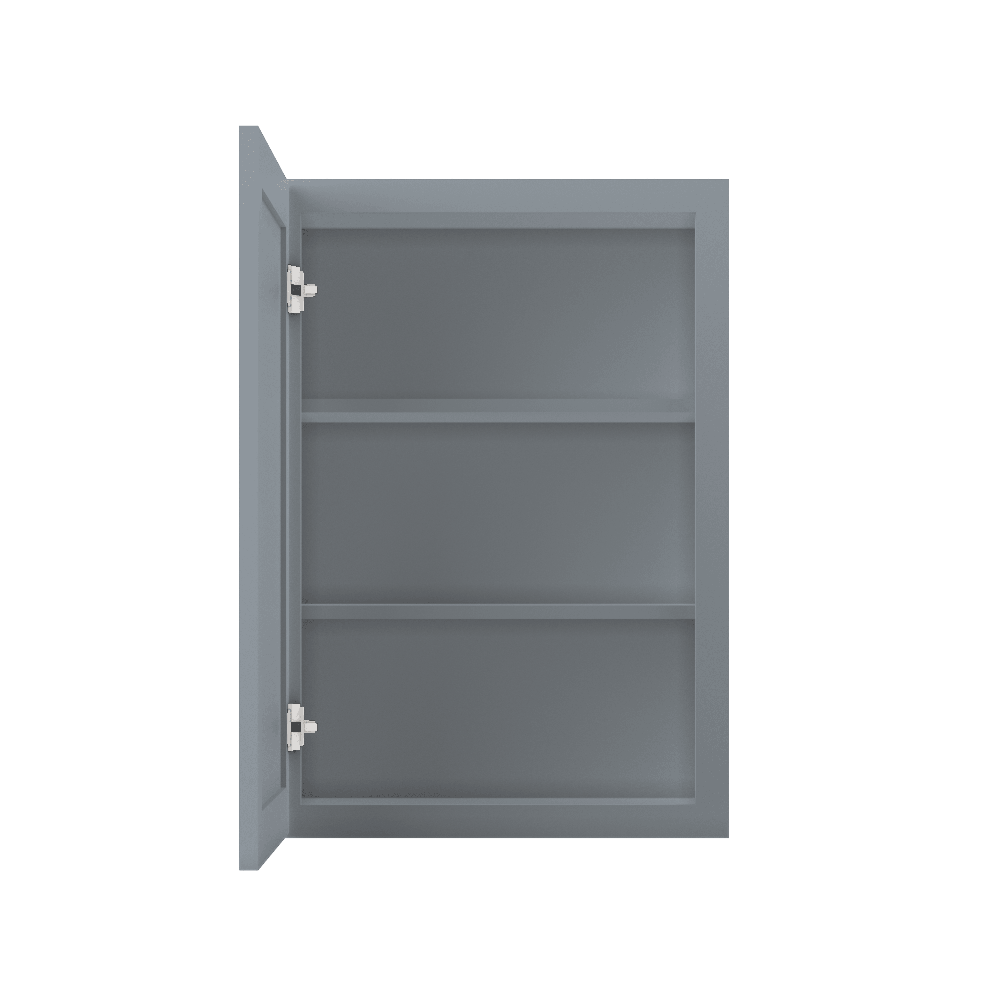 Wall Kitchen Cabinet W2130 Colonial Gray LessCare 21 in. width 30 in. height 12 in. depth