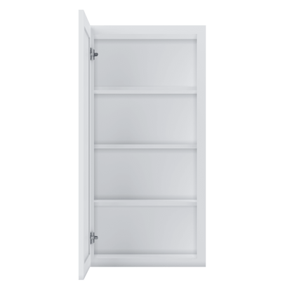 Wall Kitchen Cabinet W2142 Alpina White LessCare 21 in. width 42 in. height 12 in. depth