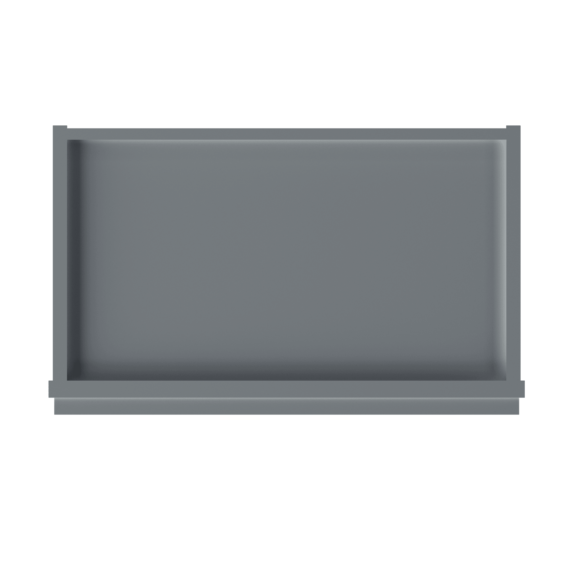 Wall Kitchen Cabinet W2142 Colonial Gray LessCare 21 in. width 42 in. height 12 in. depth