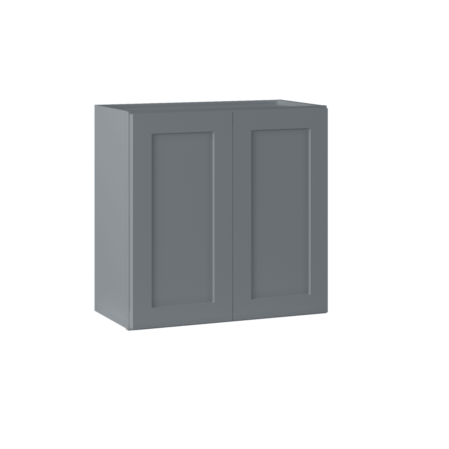 Wall Kitchen Cabinet W2424 Colonial Gray LessCare 24 in. width 24 in. height 12 in. depth