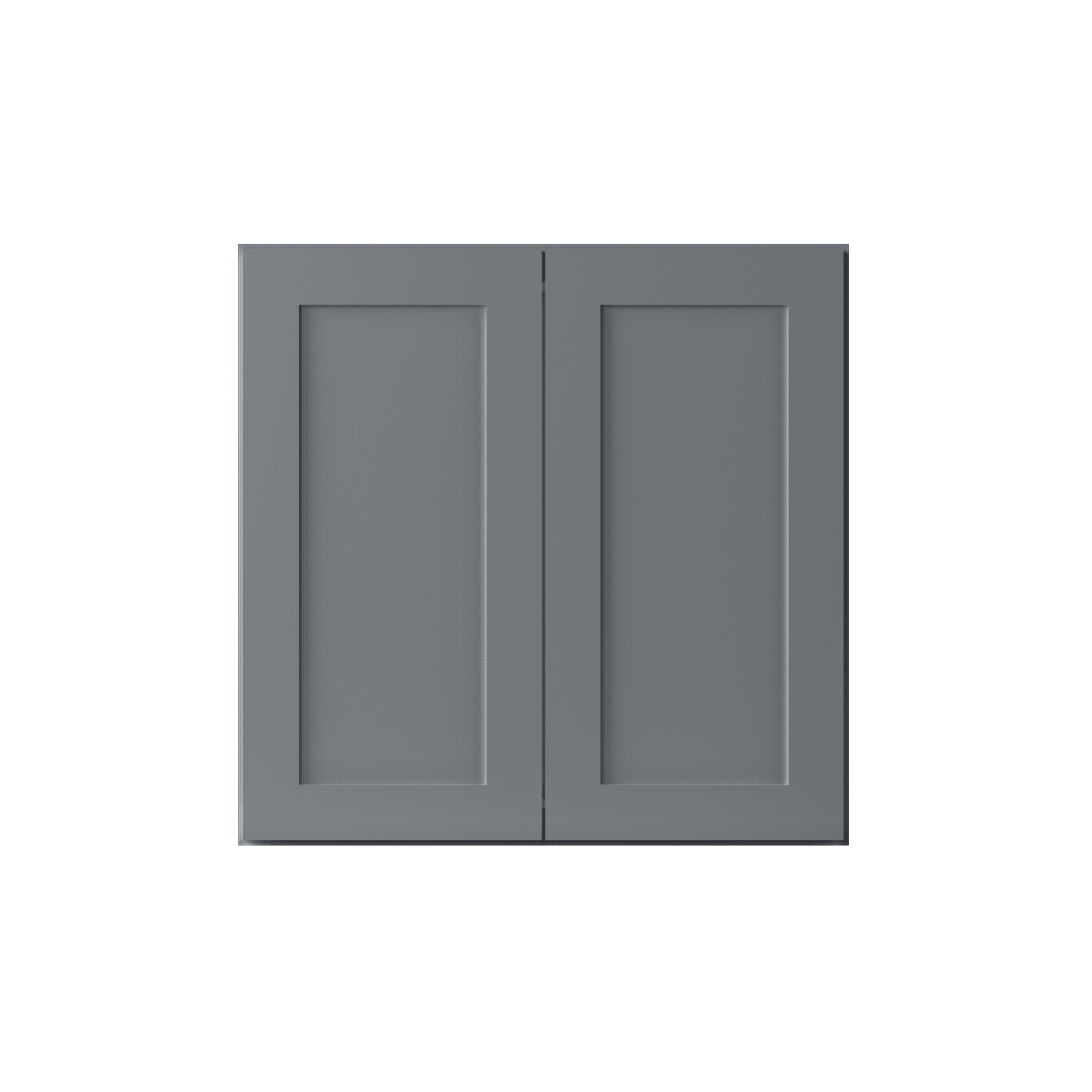 Wall Kitchen Cabinet W2424 Colonial Gray LessCare 24 in. width 24 in. height 12 in. depth