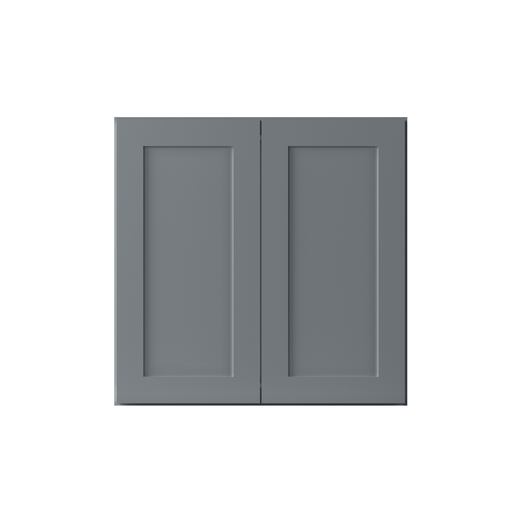 Wall Kitchen Cabinet W2424 Colonial Gray LessCare 24 in. width 24 in. height 12 in. depth