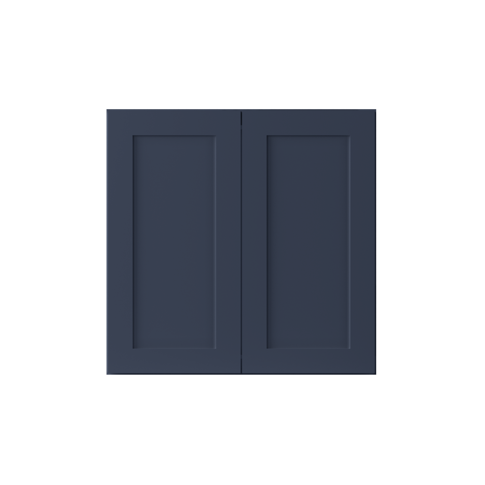 Wall Kitchen Cabinet W2424 Danbury Blue LessCare 24 in. width 24 in. height 12 in. depth