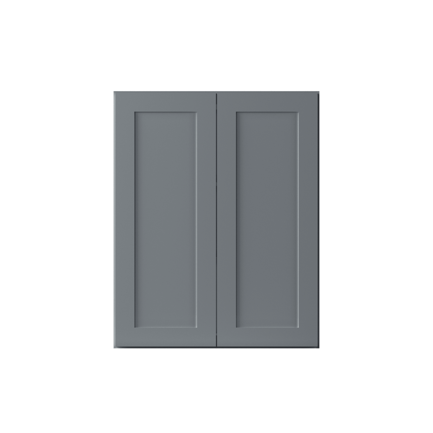 Wall Kitchen Cabinet W2430 Colonial Gray LessCare 24 in. width 30 in. height 12 in. depth