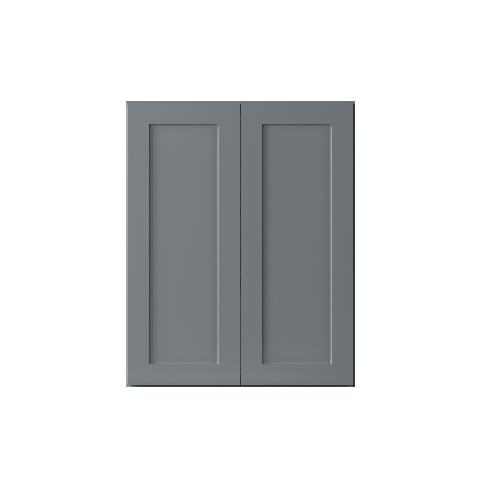 Wall Kitchen Cabinet W2430 Colonial Gray LessCare 24 in. width 30 in. height 12 in. depth