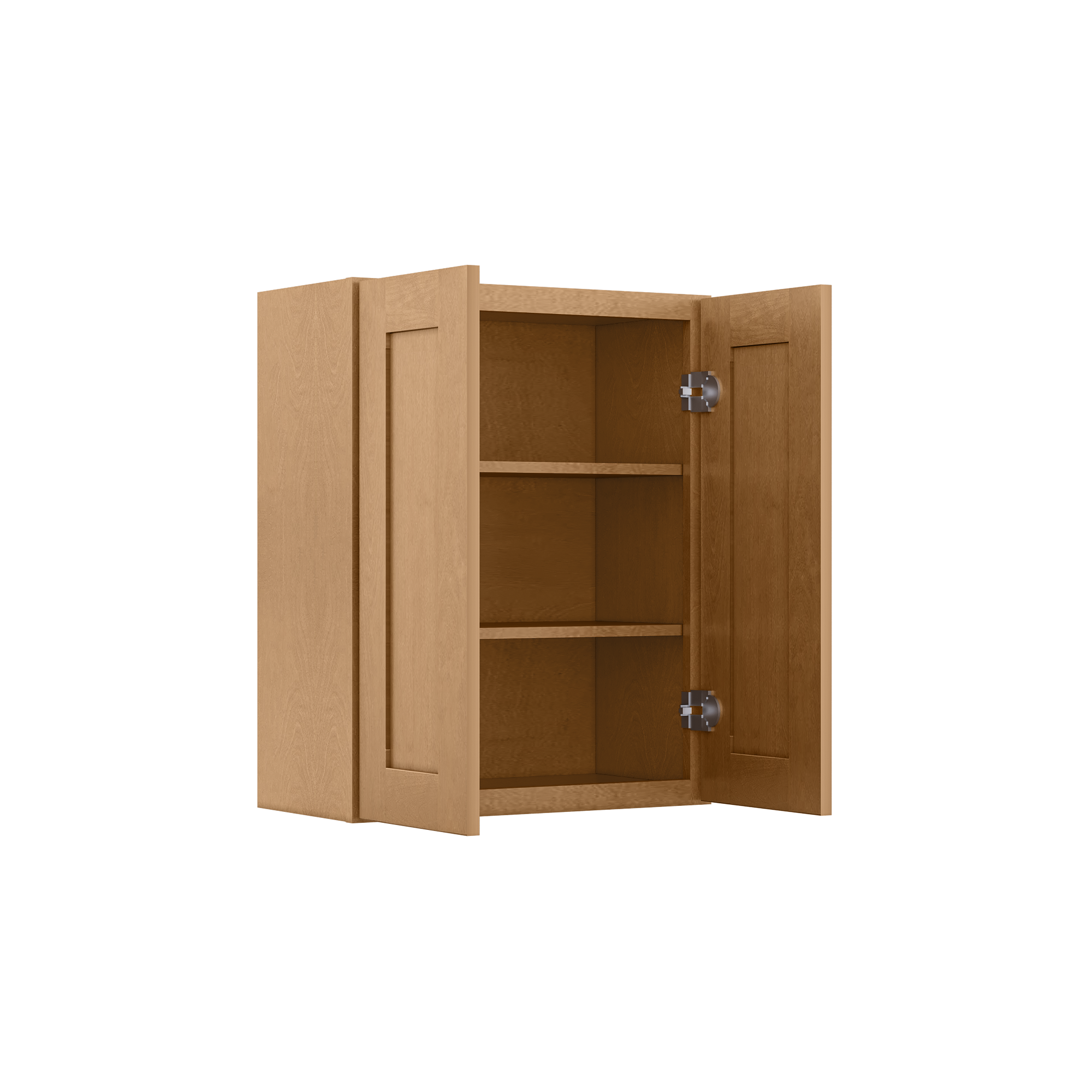 Wall Kitchen Cabinet W2430 Shaker Toffee LessCare 24 in. width 30 in. height 12 in. depth