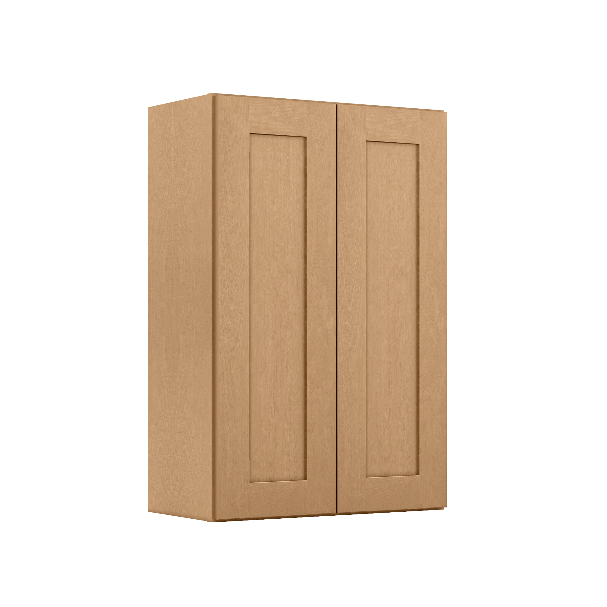 Wall Kitchen Cabinet W2436 Shaker Toffee LessCare 24 in. width 36 in. height 12 in. depth