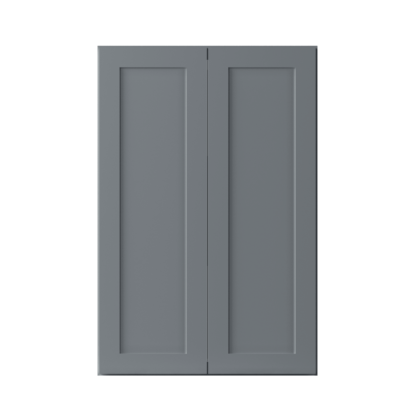 Wall Kitchen Cabinet W2436 Colonial Gray LessCare 24 in. width 36 in. height 12 in. depth