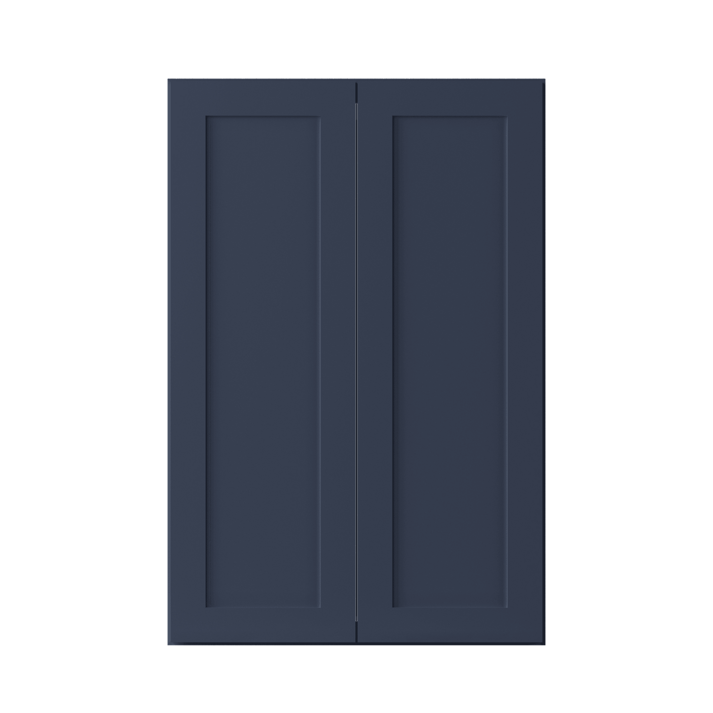 Wall Kitchen Cabinet W2436 Danbury Blue LessCare 24 in. width 36 in. height 12 in. depth