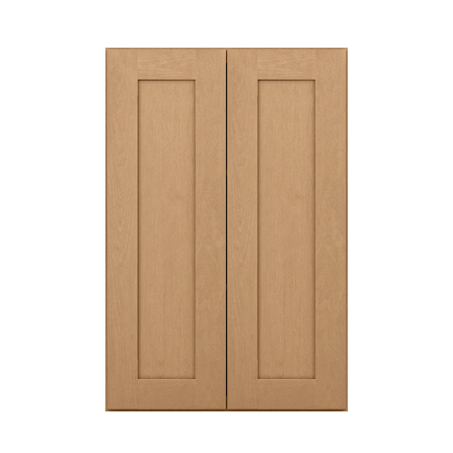 Wall Kitchen Cabinet W2436 Shaker Toffee LessCare 24 in. width 36 in. height 12 in. depth