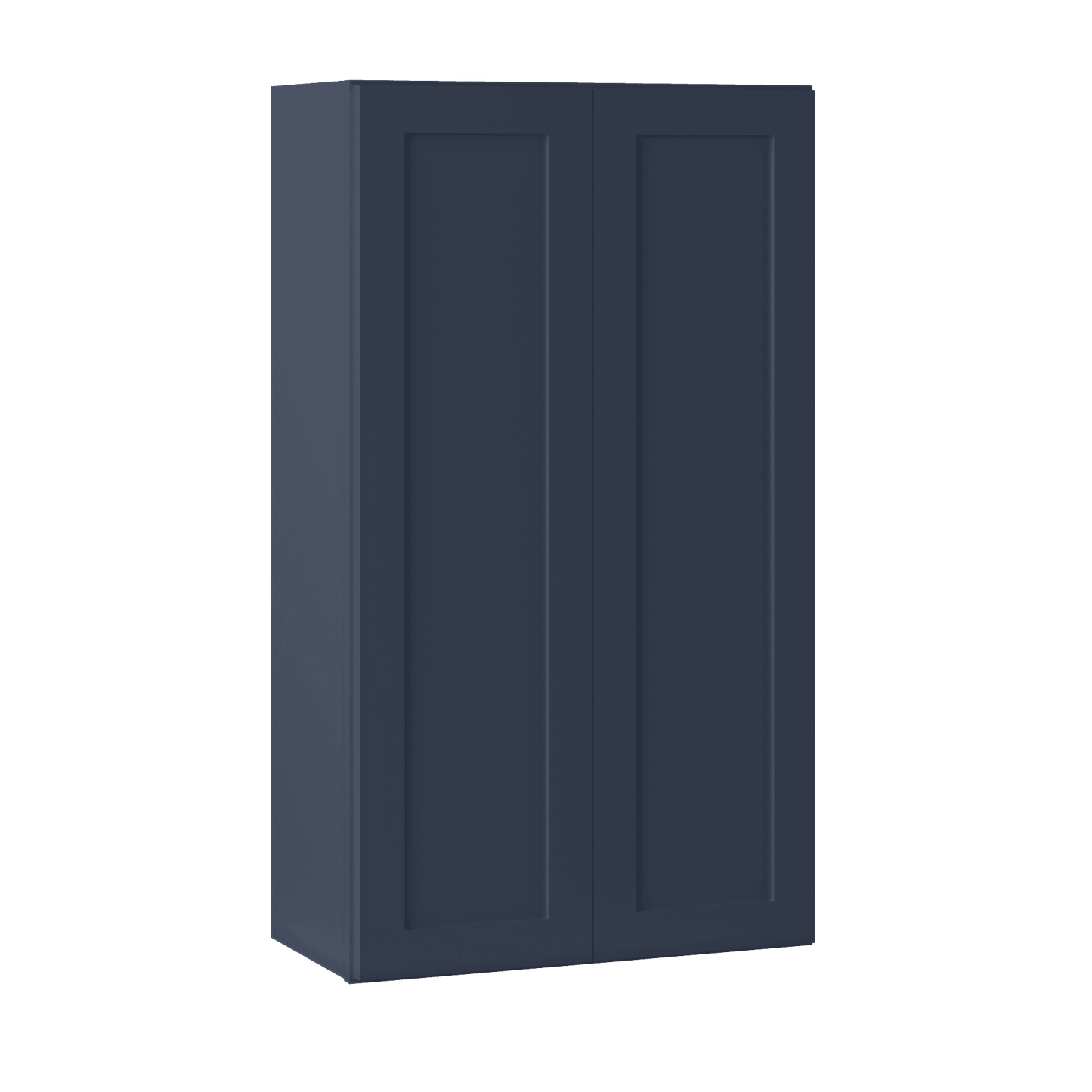 Wall Kitchen Cabinet W2442 Danbury Blue LessCare 24 in. width 42 in. height 12 in. depth