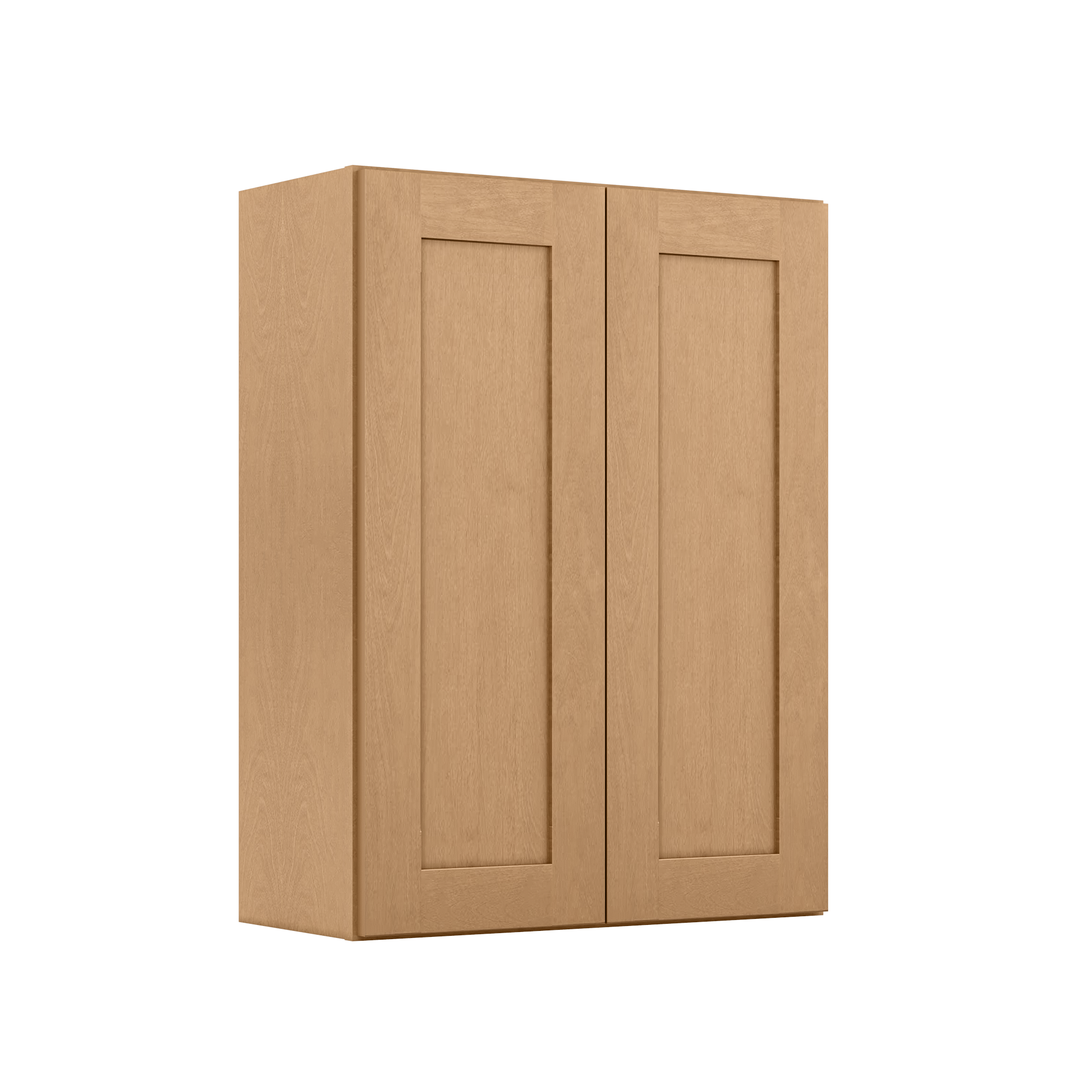 Wall Kitchen Cabinet W2736 Shaker Toffee LessCare 27 in. width 36 in. height 12 in. depth