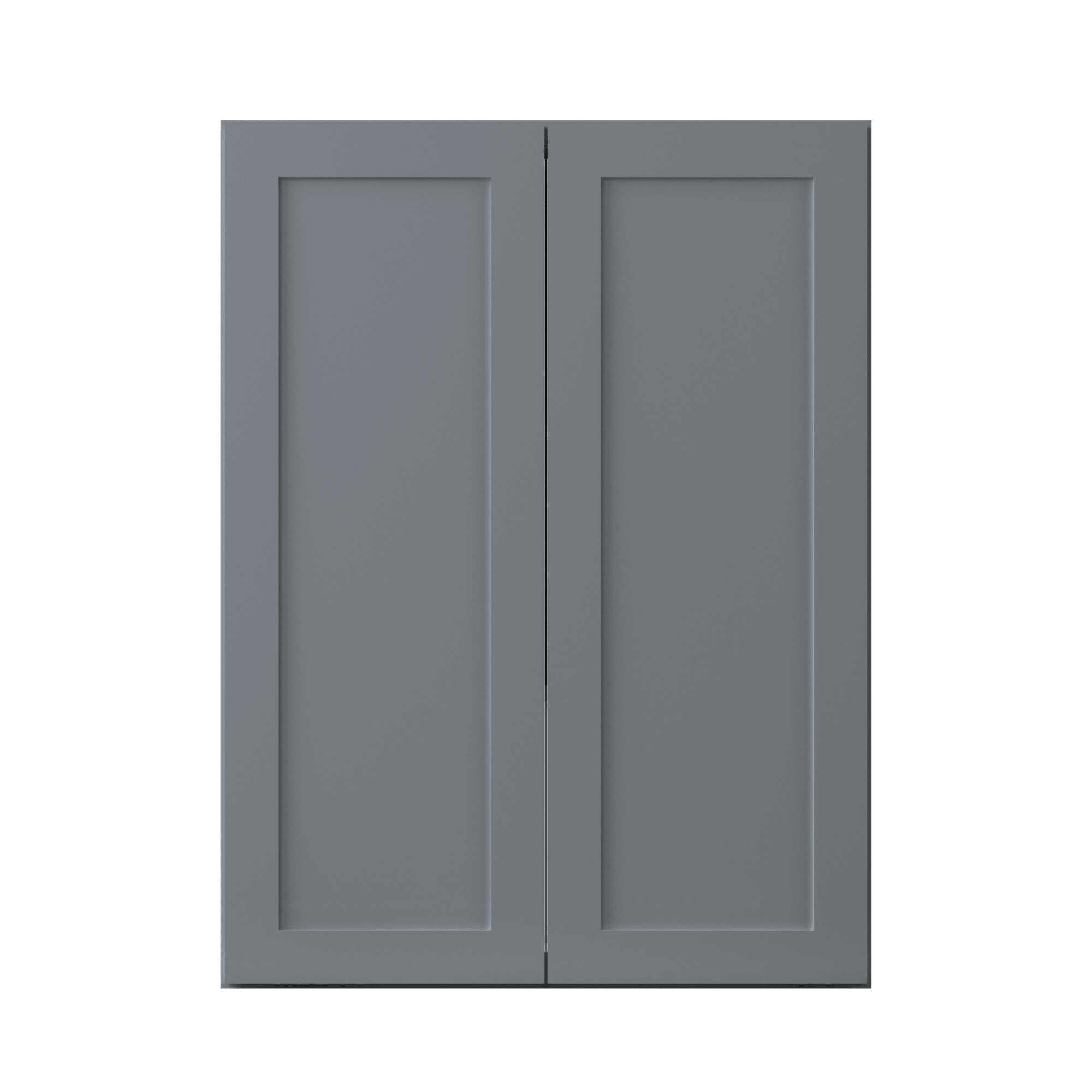 Wall Kitchen Cabinet W2736 Colonial Gray LessCare 27 in. width 36 in. height 12 in. depth