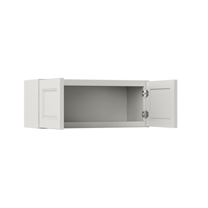 Wall Kitchen Cabinet W3012 Milan Pearl 30 in. width 12 in. height 12 in. depth