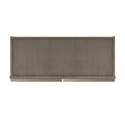 Wall Kitchen Cabinet W3015 Milan Slate 30 in. width 15 in. height 12 in. depth