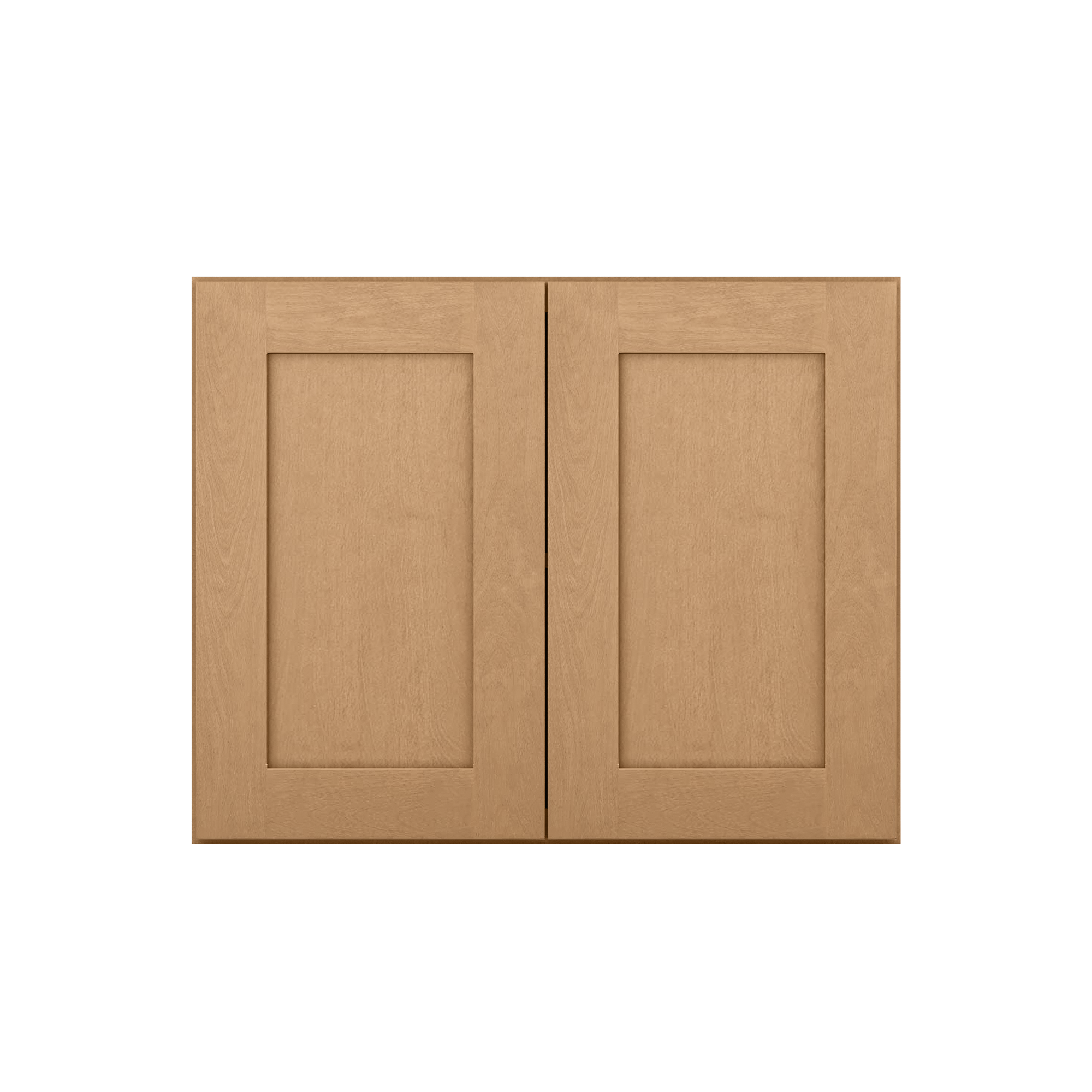 Wall Kitchen Cabinet W3024 Shaker Toffee LessCare 30 in. width 24 in. height 12 in. depth